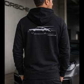 Porsche Sweatshirt Turbo 50 Jahre Schwarz WAP250STRB - unisex