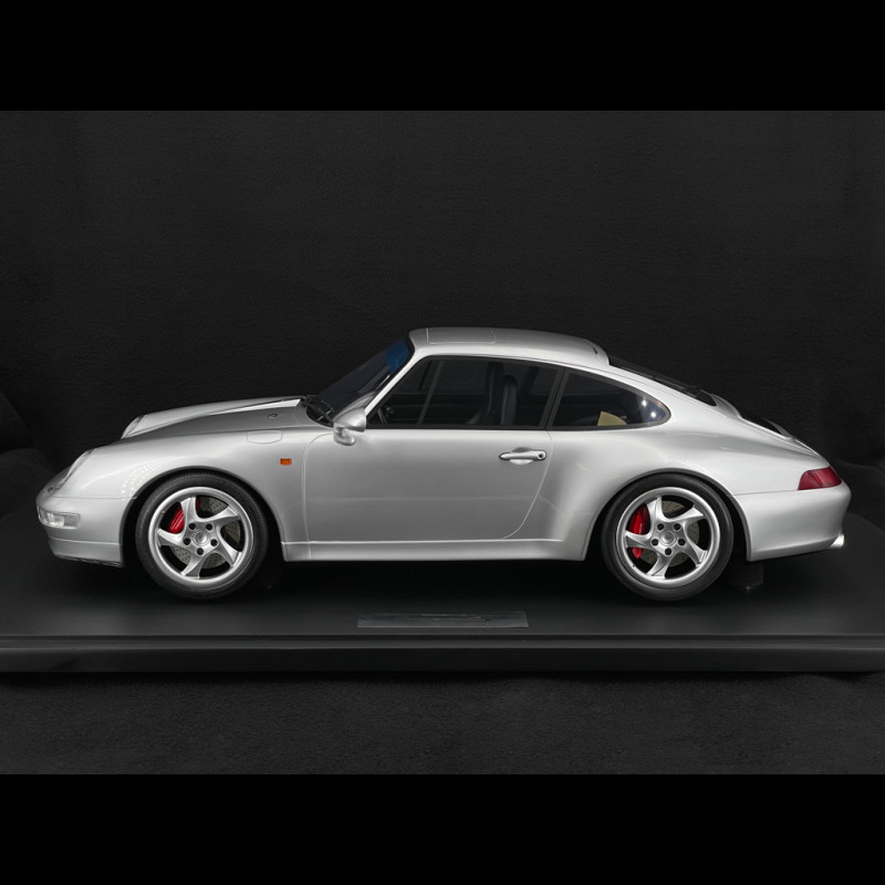 Porsche 911 Carrera 4S Type 993 1995 Polar Silver 1/8 GT Spirit GTS801901