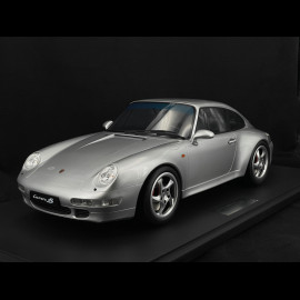 Porsche 911 Carrera 4S Typ 993 1995 Polarsilber 1/8 GT Spirit GTS801901