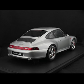 Porsche 911 Carrera 4S Typ 993 1995 Polarsilber 1/8 GT Spirit GTS801901