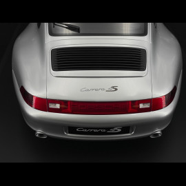 Porsche 911 Carrera 4S Typ 993 1995 Polarsilber 1/8 GT Spirit GTS801901