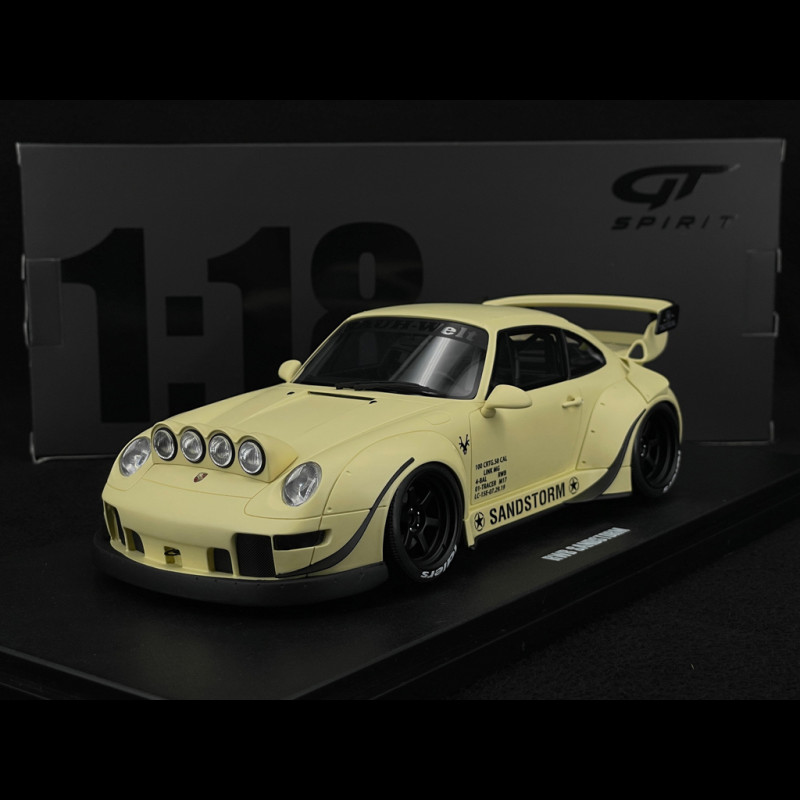 Porsche 911 RWB Type 993 Rauh-Welt Sandstorm 2023 Beige 1/18 GT Spirit GT566