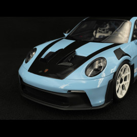 Porsche 911 GT3 RS Type 992.1 Weissach Package 2022 Gulf Blue 1/12 GT Spirit GT497