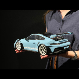 Porsche 911 GT3 RS Type 992.1 Weissach Package 2022 Gulf Blue 1/12 GT Spirit GT497