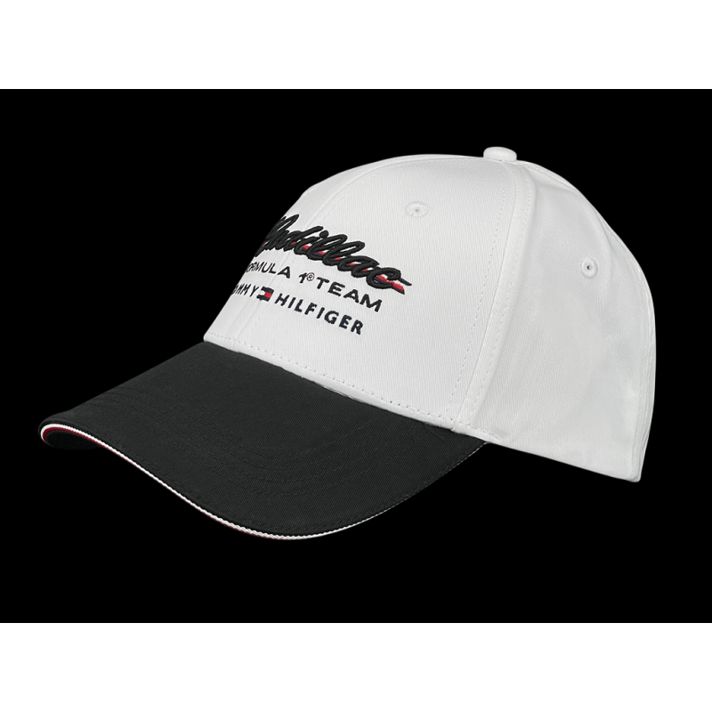 Cadillac Hat F1 Team X Tommy Hilfiger Chevron Logo 2026 White / Black AU0AU02085YCF - Unisex
