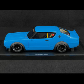 Nissan Skyline 2000 GT-R KPGC110 LB-Works 2024 Blau 1/18 Ottomobile OT1210