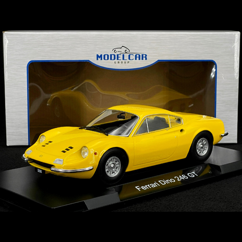 Ferrari Dino 246 GT 1969 Gelb 1/18 MCG MCG18168