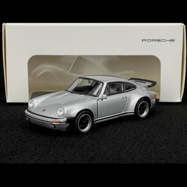 Porsche 911 Turbo 3.0 1975 Metallic Grey Friction Toy 1/38 Welly MAP01025015