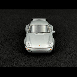 Porsche 911 Turbo 3.0 1975 Metallic Grey Friction Toy 1/38 Welly MAP01025015