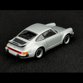 Porsche 911 Turbo 3.0 1975 Metallic Grey Friction Toy 1/38 Welly MAP01025015