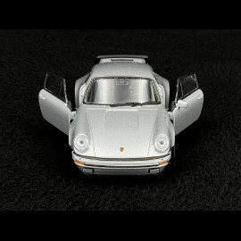 Porsche 911 Turbo 3.0 1975 Metallic Grau Reibungsspielzeug 1/38 Welly MAP01025015