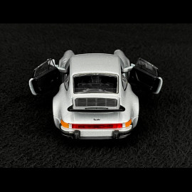 Porsche 911 Turbo 3.0 1975 Metallic Grau Reibungsspielzeug 1/38 Welly MAP01025015