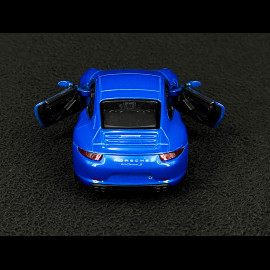 Porsche 911 Carrera S Type 991 2011 Blue Friction Toy 1/38 Welly MAP01024015