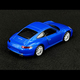 Porsche 911 Carrera S Typ 991 2011 Blau Reibungsspielzeug 1/38 Welly MAP01024015