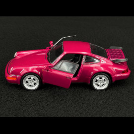 Porsche 911 Turbo Type 964 1990 Ruby Red Friction Toy 1/38 Welly MAP01025015