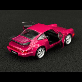Porsche 911 Turbo Type 964 1990 Ruby Red Friction Toy 1/38 Welly MAP01025015