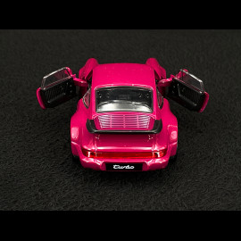 Porsche 911 Turbo Typ 964 1990 Rubinrot Reibungsspielzeug 1/38 Welly MAP01025015