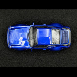 Porsche 911 Turbo Typ 964 1990 Blau Reibungsspielzeug 1/38 Welly MAP01025015