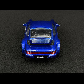 Porsche 911 Turbo Type 964 1990 Blue Friction Toy 1/38 Welly MAP01025015
