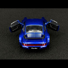 Porsche 911 Turbo Type 964 1990 Blue Friction Toy 1/38 Welly MAP01025015