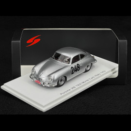Porsche 356 1500 n° 248 Rallye Monte Carlo 1955 1/43 Spark S6137