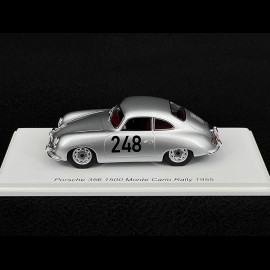 Porsche 356 1500 n° 248 Monte Carlo Rally 1955 1/43 Spark S6137