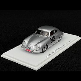 Porsche 356 1500 n° 248 Rallye Monte Carlo 1955 1/43 Spark S6137