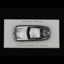 Porsche 356 1500 n° 248 Monte Carlo Rally 1955 1/43 Spark S6137