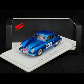 Porsche 356 1500 n° 259 Rallye Monte Carlo 1955 1/43 Spark S6138