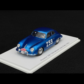 Porsche 356 1500 n° 259 Monte Carlo Rally 1955 1/43 Spark S6138