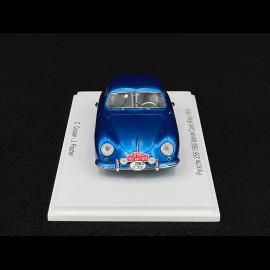 Porsche 356 1500 n° 259 Rallye Monte Carlo 1955 1/43 Spark S6138