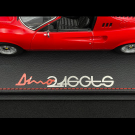 Ferrari Dino 246 GTS Geneva Motor Show 1972 Rosso Corsa 1/18 BBR Models P18258
