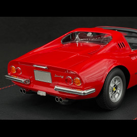Ferrari Dino 246 GTS Genfer Autosalon 1972 Rosso Corsa 1/18 BBR Models P18258