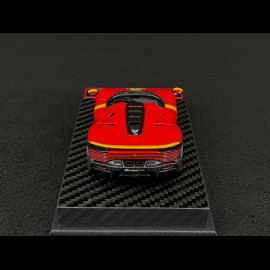 Ferrari Daytona SP3 Serie Icona n° 51 Tribute 24h Le Mans 2022 Rosso Corsa / Jaune Giallo 1/43 BBR Models BBRC267LM51