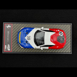Ferrari 12Cilindri Coupe n° 39 Tribute 24h Le Mans 1972 Blue / White / Red 1/43 BBR Models BBRC299LM