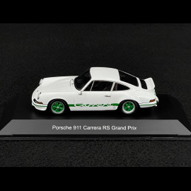 Porsche 911 Carrera RS 2.7 1972 Weiß / Grüne Streifen 1/43 Spark MAP02030125
