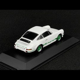 Porsche 911 Carrera RS 2.7 1972 Weiß / Grüne Streifen 1/43 Spark MAP02030125