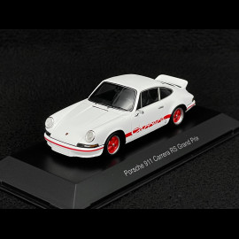 Porsche 911 Carrera RS 2.7 1972 White / Red Stripes 1/43 Spark MAP02030325