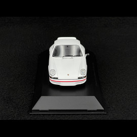 Porsche 911 Carrera RS 2.7 1972 White / Red Stripes 1/43 Spark MAP02030325