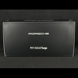 Porsche 911 S 2.4 Targa 1972 50. Jahrestag Porsche Design Schwarz 1/18 Spark WAP0215400TTRG