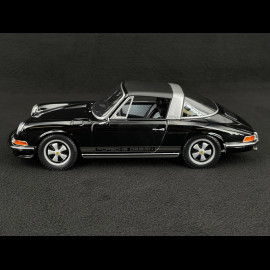 Porsche 911 S 2.4 Targa 1972 50. Jahrestag Porsche Design Schwarz 1/18 Spark WAP0215400TTRG