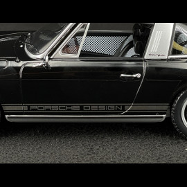 Porsche 911 S 2.4 Targa 1972 50th Anniversary Porsche Design Black 1/18 Spark WAP0215400TTRG