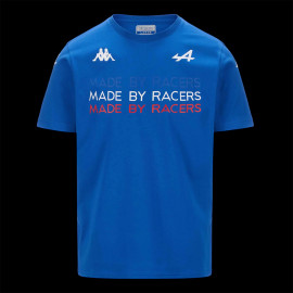 Alpine T-Shirt F1 Team n° 10 Gasly Kappa Königsblau 311J6BW-063 - Kinder