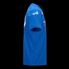 Alpine T-Shirt F1 Team n° 10 Gasly Kappa Royal Blue 311J6BW-063 - Kids