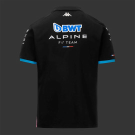 Günstige Alpine Poloshirt F1 Team Schwarz 321P6PW-A01 - Unisex