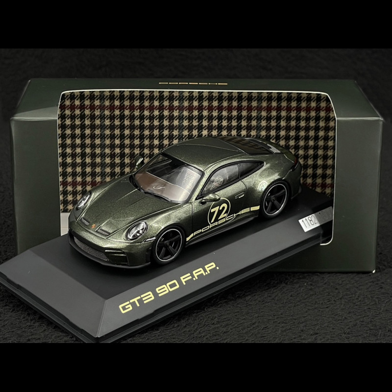 Porsche 911 GT3 Touring Type 992.2 2025 90th Anniversary F.A. Green Metallic 1/43 Spark WAP0202030T90Y