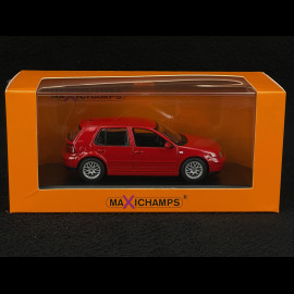 Volkswagen Golf IV 1999 Rot 1/43 Minichamps 940056061