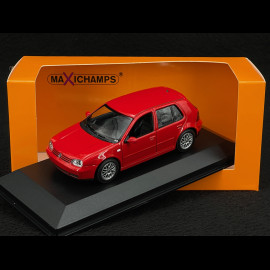 Volkswagen Golf IV 1999 Rot 1/43 Minichamps 940056061