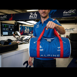 Alpine Upcycling-Reisetasche F1 Team Hergestellt in Frankreich Blau / Weiß / Rot Kappa ALP0001