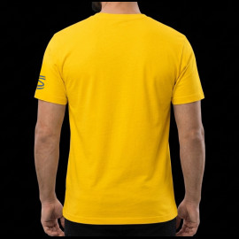 Ayrton Senna T-Shirt F1 n° 12 Gelb ASLE01006-YLW - unisex
